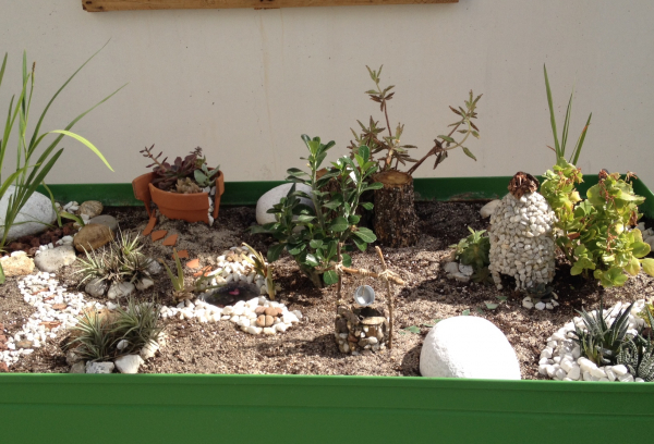 Jardín en miniatura