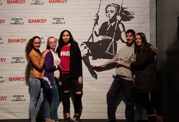 Visita a la exposición de Bansky