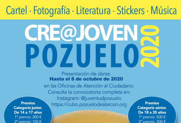 Cartel Crea Joven Pozuelo
