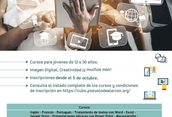 Cartel Formación online juventud otoño 2020